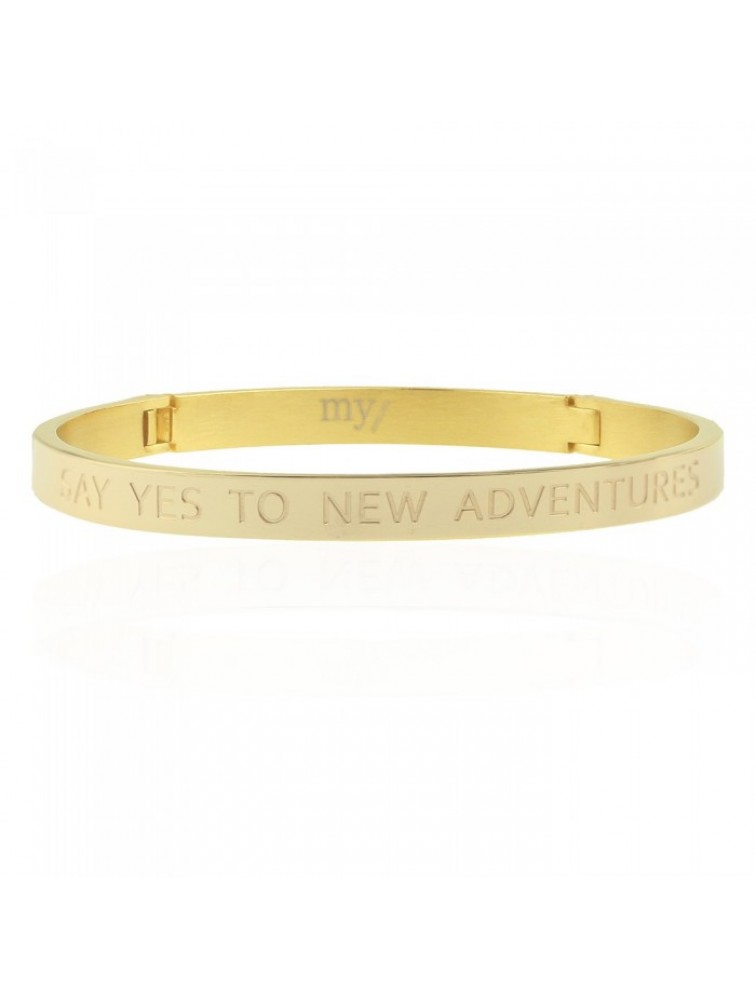 MY JEWELLERY Say Yes To New Adventures - Goud